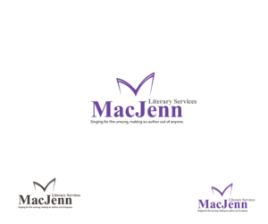 Logo Design by creativeideas83 for MacJenn Literary Services | Design #7065359