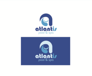 Logo Design by greg.manzano for Atlantis Pool/Spa Service&Repair LLC | Design: #6981577