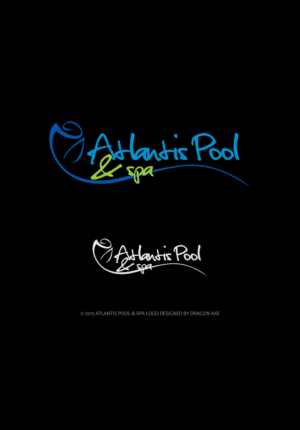 Logo Design by Exotic Blue for Atlantis Pool/Spa Service&Repair LLC | Design: #7062285