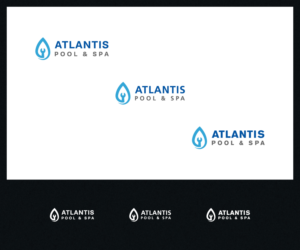 Logo Design by Roy for Atlantis Pool/Spa Service&Repair LLC | Design: #7104895