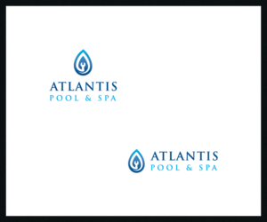 Logo Design by Roy for Atlantis Pool/Spa Service&Repair LLC | Design: #7194841