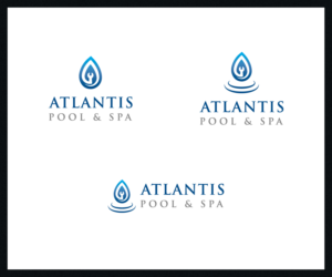 Logo Design by Roy for Atlantis Pool/Spa Service&Repair LLC | Design: #7212721