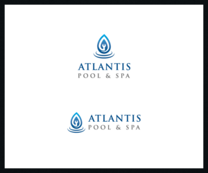 Logo Design by Roy for Atlantis Pool/Spa Service&Repair LLC | Design: #7213294