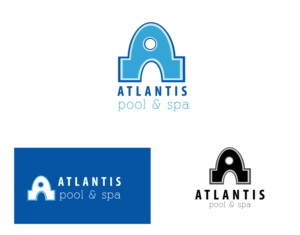 Logo Design by db design solutions for Atlantis Pool/Spa Service&Repair LLC | Design: #7005743