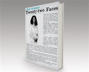 Book Cover Design - Twenty Two Faces Book | Diseño de portada de libro por manuelpolaina