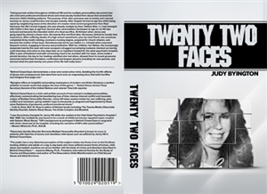Book Cover Design - Twenty Two Faces Book | Diseño de portada de libro por diRtY.EMM