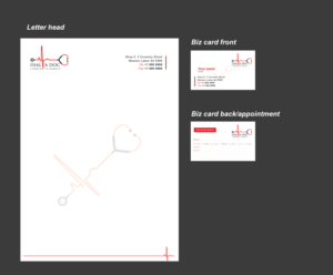 Stationery Design by GGV for this project | Design: #6979132