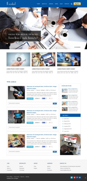 Diseño Web por pb para este proyecto | Diseño: #6979831