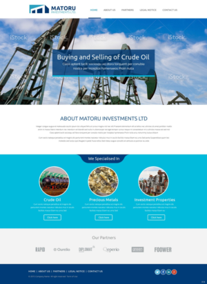 Diseño Web por pb para Matoru Investments Ltd | Diseño: #7017852