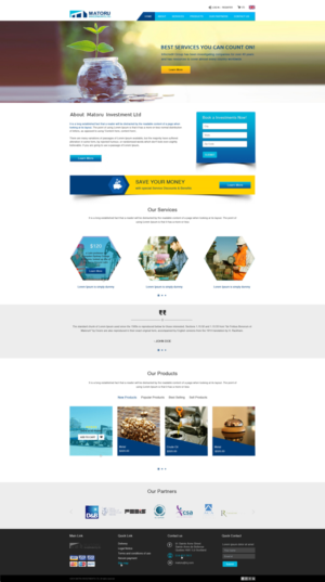 Diseño Web por debdesign para Matoru Investments Ltd | Diseño: #7039813