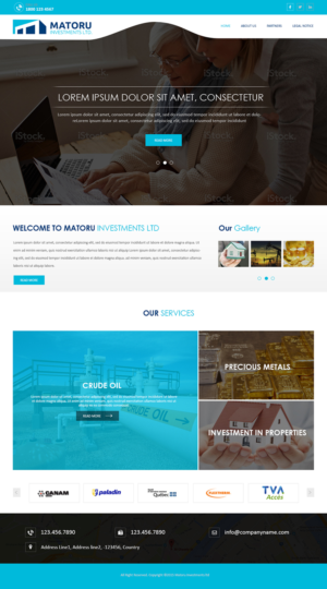 Diseño Web por Creations Box 2015 para Matoru Investments Ltd | Diseño: #7093294