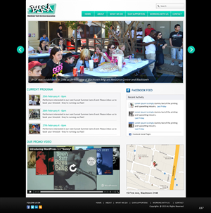 Web Design by pb for Blacktown Youth Services Association | Design: #1850539