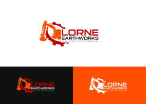 Logo-Design von BehindSymbols für Lorne Earthworks | Design: #7003328