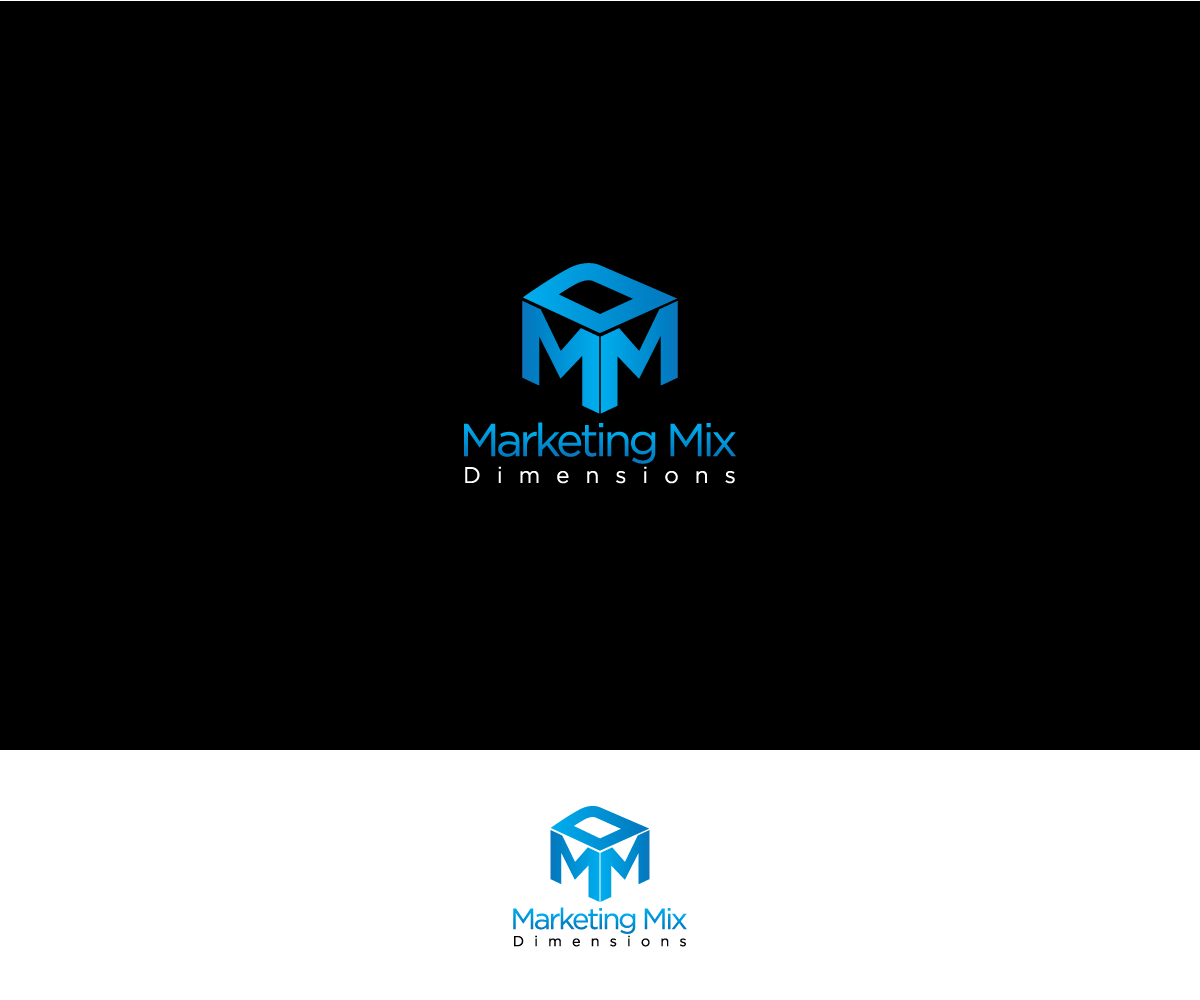 Logo Design by larismanis for Marketing Mix Dimensions | Design #1788853
