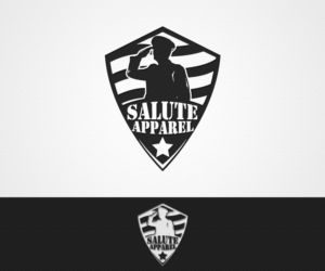 Logo Design by laragdan for Salute Apparel | Design: #6997858