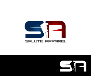 Logo Design by meygekon for Salute Apparel | Design: #7057248