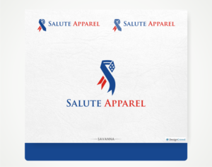 Logo-Design von Savana für Salute Apparel | Design: #6990500
