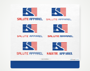 Logo-Design von Savana für Salute Apparel | Design: #7036752