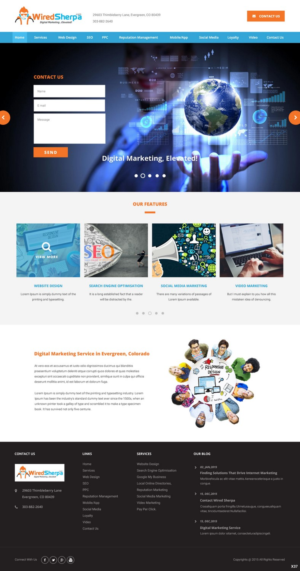 Web Design par pb pour PhysVisible | Design : #6974392
