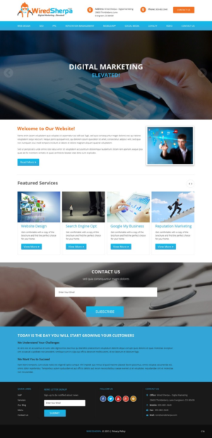 Web Design par pb pour PhysVisible | Design : #6980104
