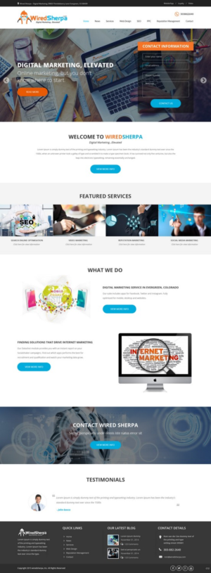 Web Design par pb pour PhysVisible | Design : #6980105