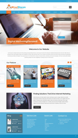Web Design par pb pour PhysVisible | Design : #6980106
