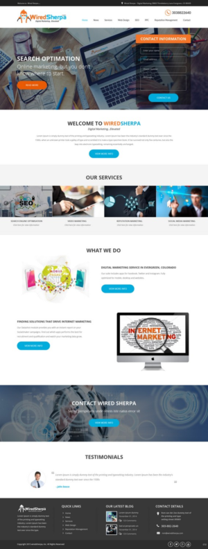 Web Design par pb pour PhysVisible | Design : #7005684
