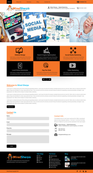Web Design par Sujit Banerjee pour PhysVisible | Design : #7001852