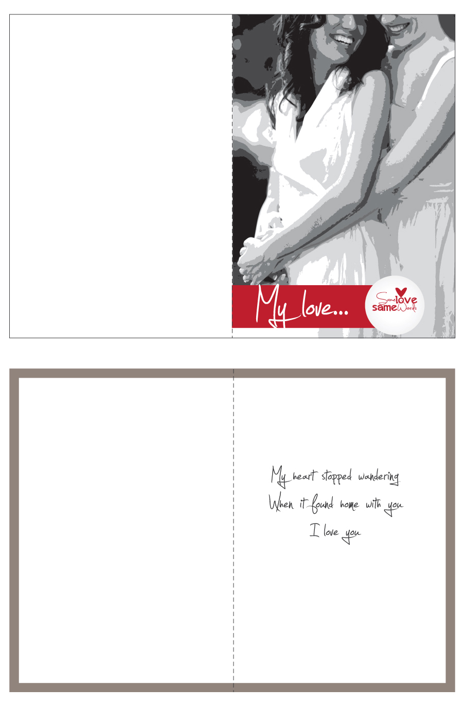 Grusskarten-Design von Milena für dieses Projekt | Design #1854922