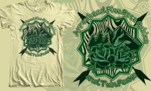 T-shirt Design by Arthirst for Arrowhead Pine Rose Cabins | Design #6965579