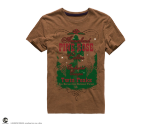 T-shirt Design by lisa for Arrowhead Pine Rose Cabins | Design: #7006080