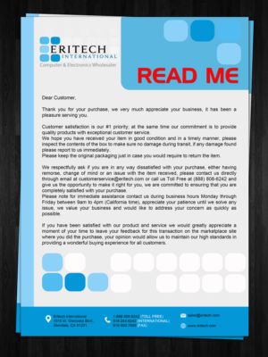 Flyer Design by debdesign for Eritech International Incorporated | Design: #7027959