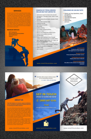 Flyer-Design von debdesign für Total Life Solution | Design: #7050547