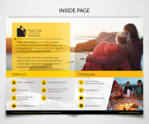 High End International Drug and Alcohol Recovery Service Needs a Brochure Design | Design de Flyer par sun_design