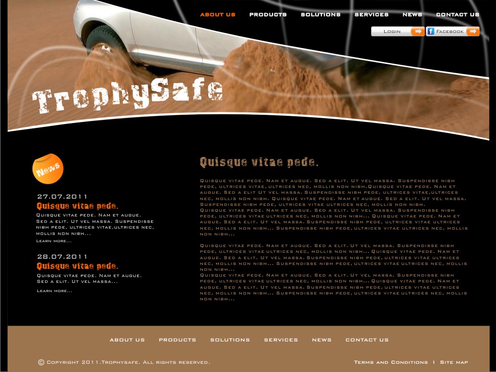 Web Design by Tamara L. for this project | Design #368760