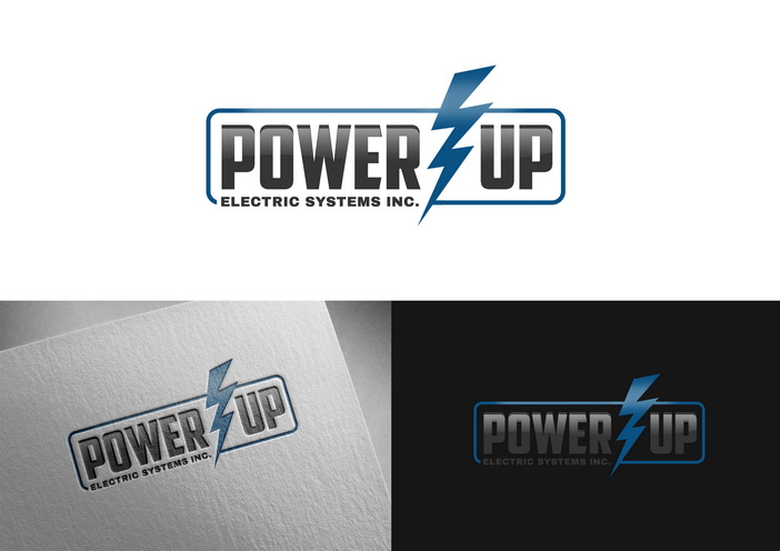 Logo Design by christianpoetoe for Powerup Electric systems Inc. | Design #12614633