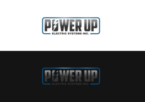 Logo Design by christianpoetoe for Powerup Electric systems Inc. | Design: #12624904