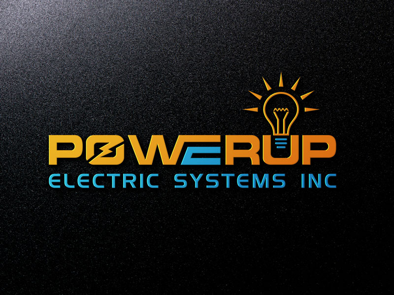 Logo Design by uzzaman for Powerup Electric systems Inc. | Design: #12677672
