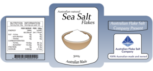 Label Design by 10Trillion for Australian Flake Salt Company | Design #7065770