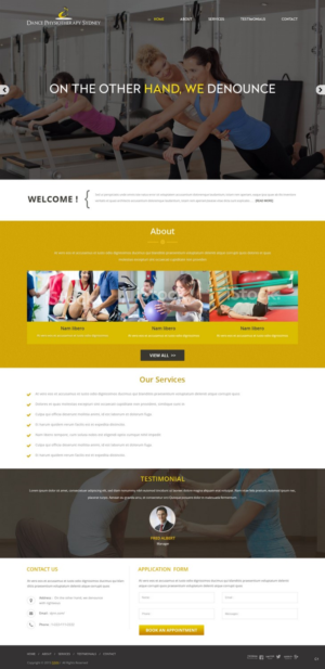 Web Design par pb pour ce projet | Design : #6974363