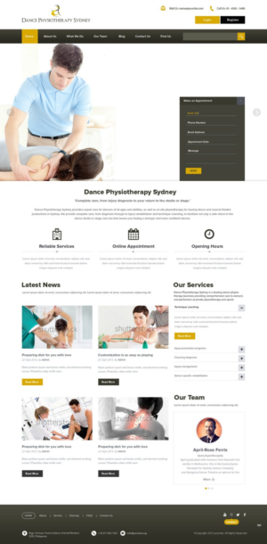 Web Design par pb pour ce projet | Design : #7017640