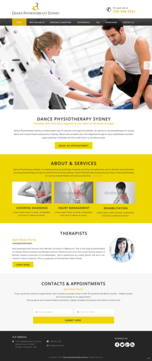Web Design par pb pour ce projet | Design : #7017654