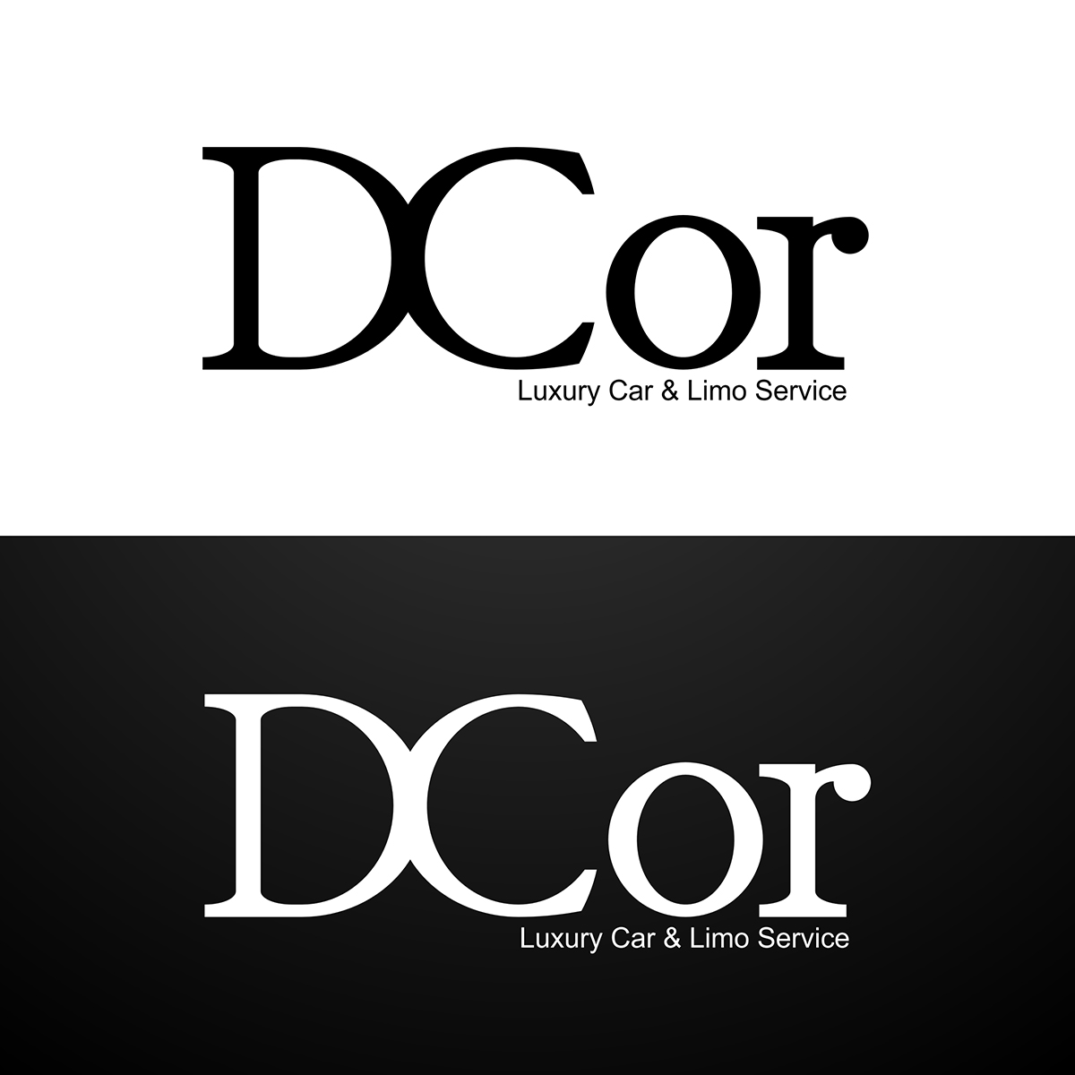Logo Design by AU9USTO for D'Cor Luxury Car and Limousine Service | Design #1824017