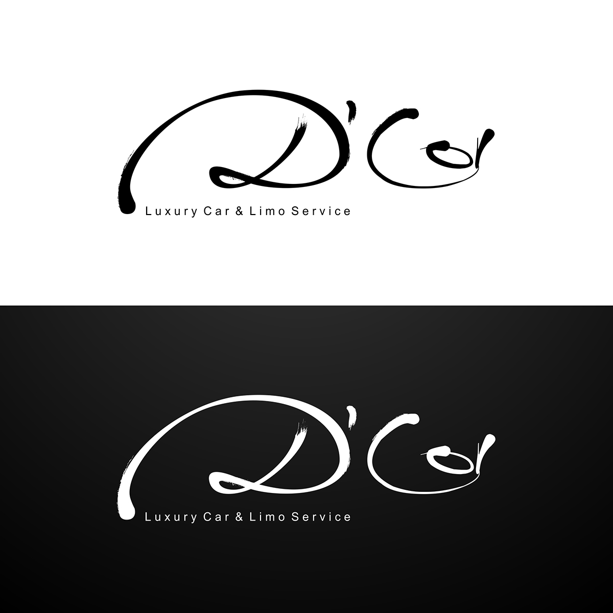 Logo Design by AU9USTO for D'Cor Luxury Car and Limousine Service | Design #1824044