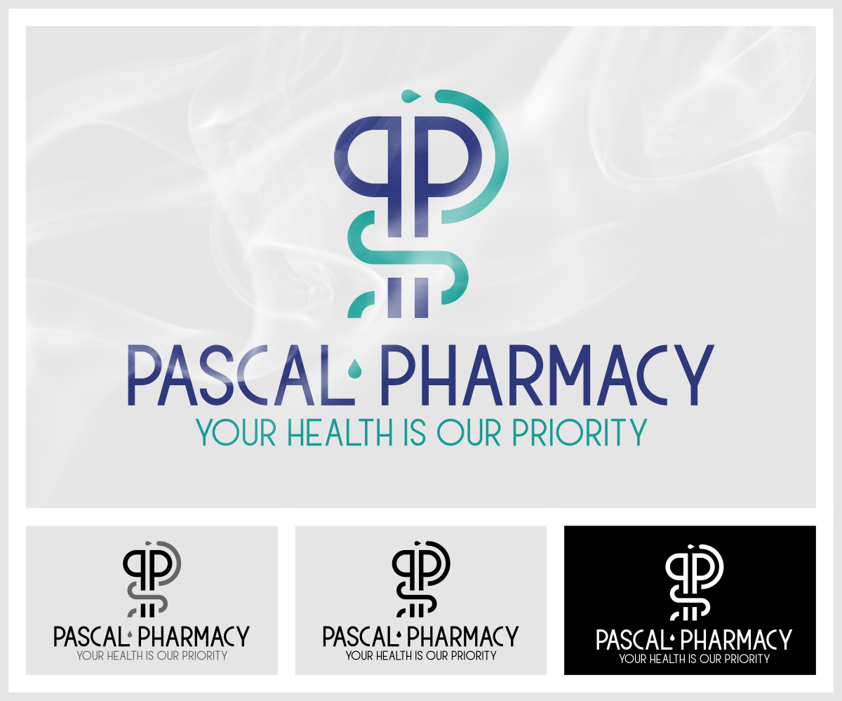 Logo Design by Gustav Goodstuff for Pascal Pharmacy | Design #1968021