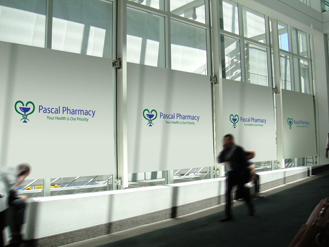 Logo Design by Skwagor for Pascal Pharmacy | Design #2222961
