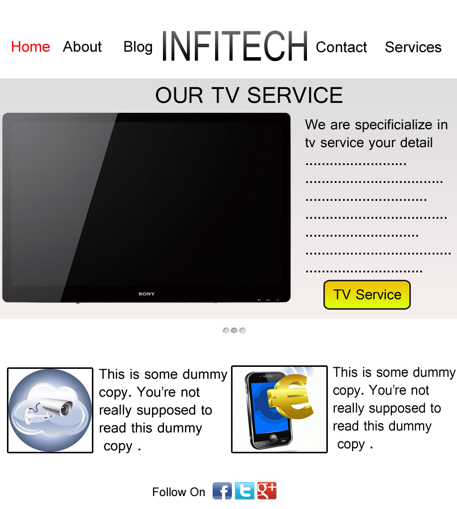 Web Design par Dh Production By Aniqa pour Infitech | Design #1793103