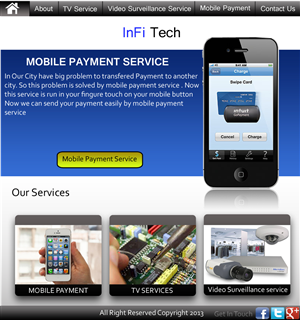 Web Design by Dh Production By Aniqa for Infitech | Design: #1796761
