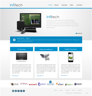 Web Design by pb for Infitech | Design: #1795675