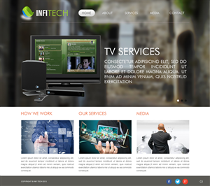 Web Design by pb for Infitech | Design: #1801877